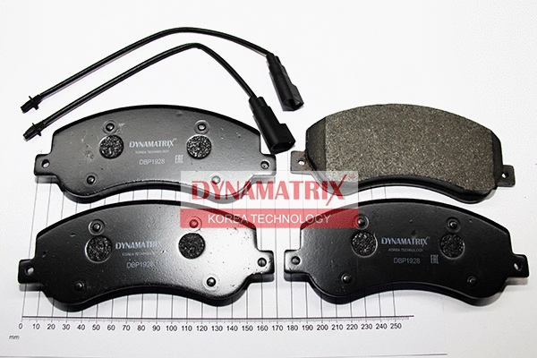Brake Pad Set, disc brake (DBP1928)