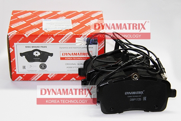 Brake Pad Set, disc brake (DBP1725)