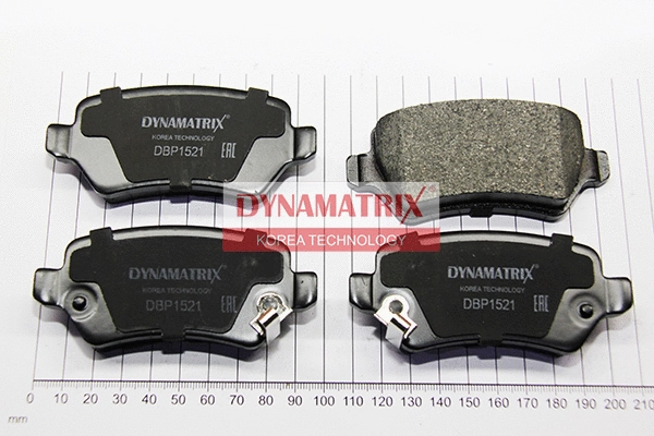 Brake Pad Set, disc brake (DBP1521)