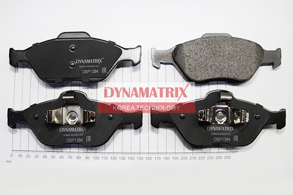 Brake Pad Set, disc brake (DBP1394)
