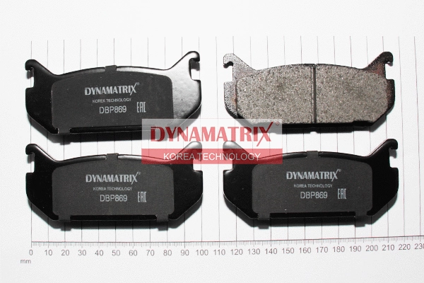 Brake Pad Set, disc brake (DBP869)
