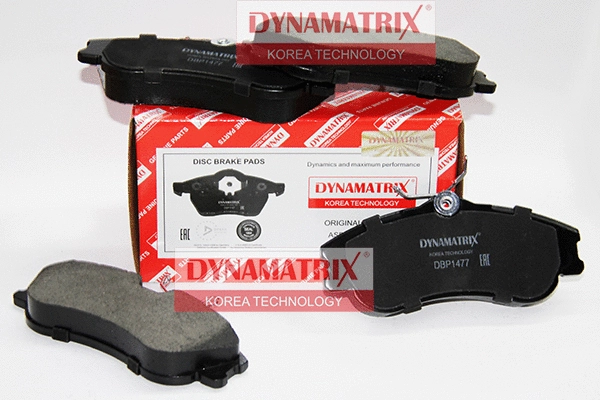 Brake Pad Set, disc brake (DBP1477)