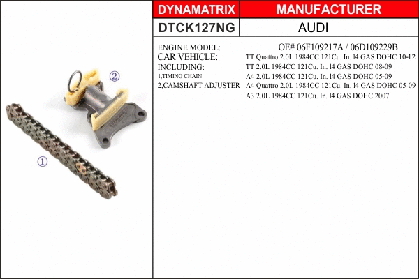 Timing Chain Kit (DTCK127NG)
