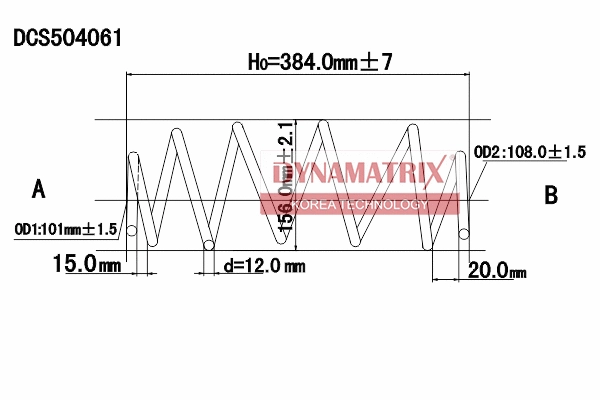 Suspension Spring (DCS504061)