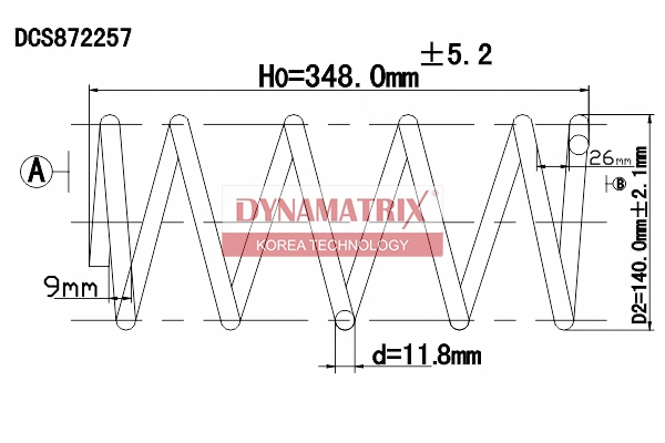 Suspension Spring (DCS872257)