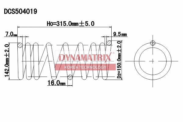 Suspension Spring (DCS504019)