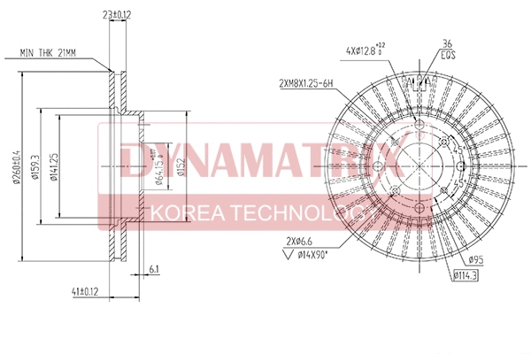 Brake Disc (DBD511)
