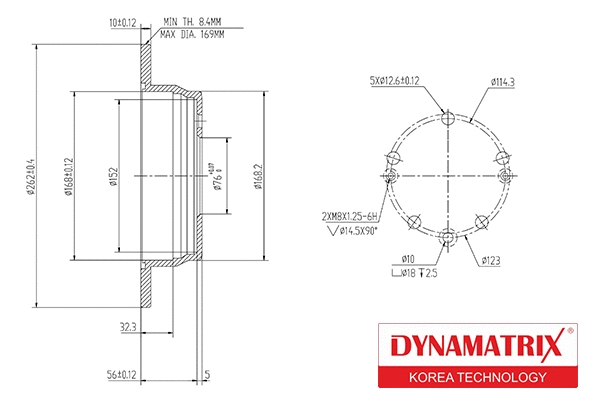 Brake Disc (DBD1618)
