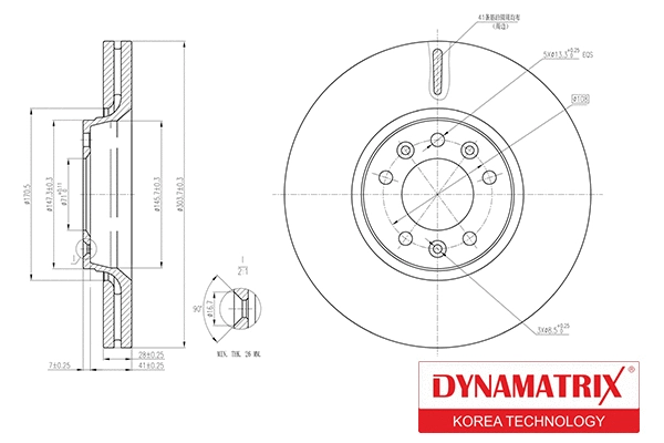 Brake Disc (DBD1615)