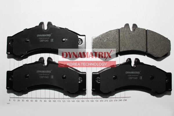 Brake Pad Set, disc brake (DBP1043)