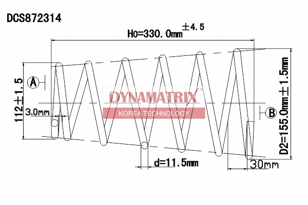 Suspension Spring (DCS872314)