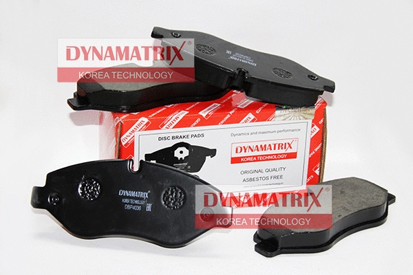 Brake Pad Set, disc brake (DBP4036)