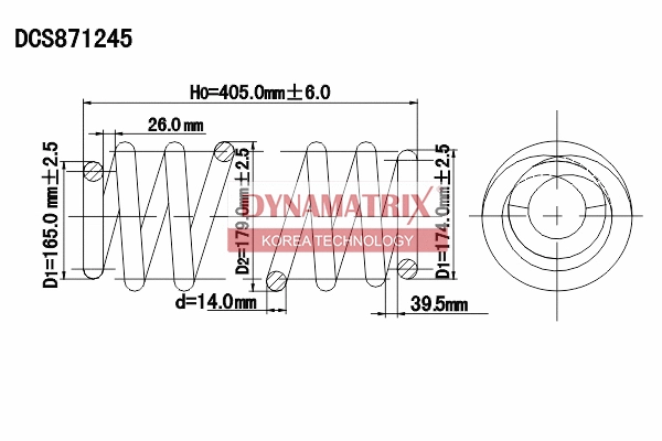 Suspension Spring (DCS871245)