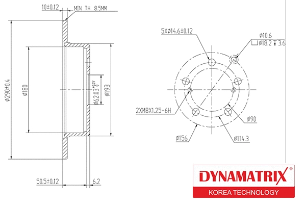 Brake Disc (DBD1409)