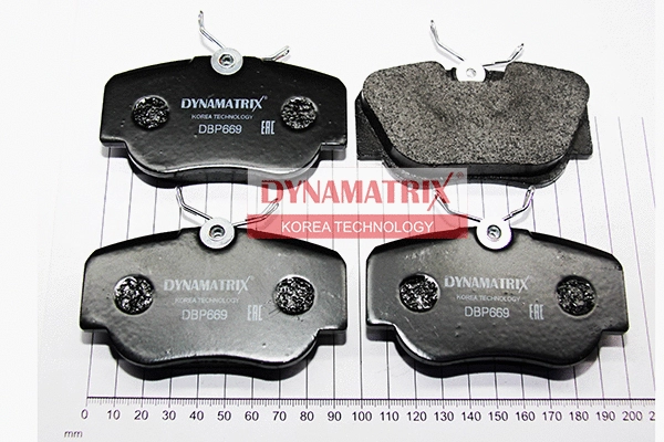 Brake Pad Set, disc brake (DBP669)