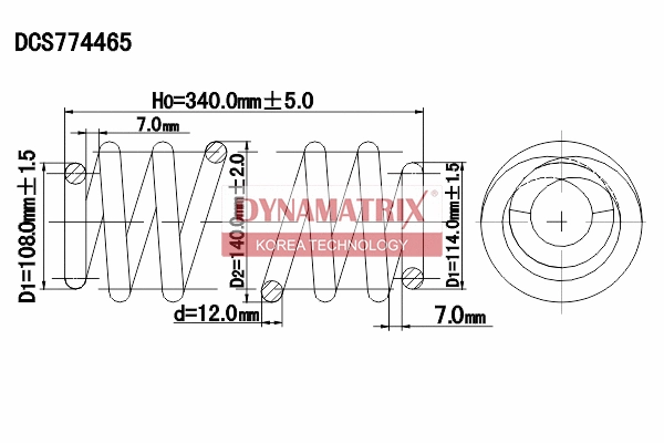 Suspension Spring (DCS774465)