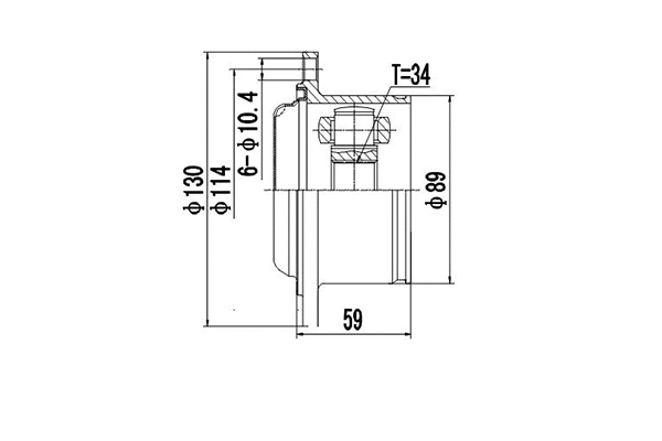 Joint Kit, drive shaft (DCV650019)