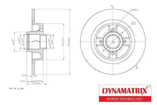 Brake Disc (DBD1656)