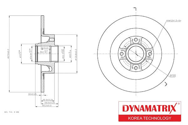 Brake Disc (DBD1443)