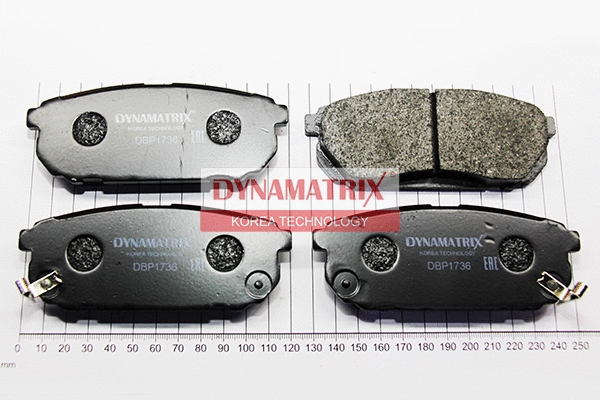 Brake Pad Set, disc brake (DBP1736)