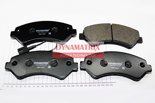 Brake Pad Set, disc brake (DBP1925)