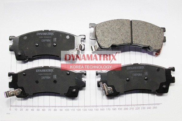 Brake Pad Set, disc brake (DBP984)