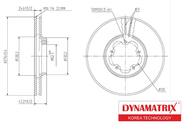 Brake Disc (DBD1113)