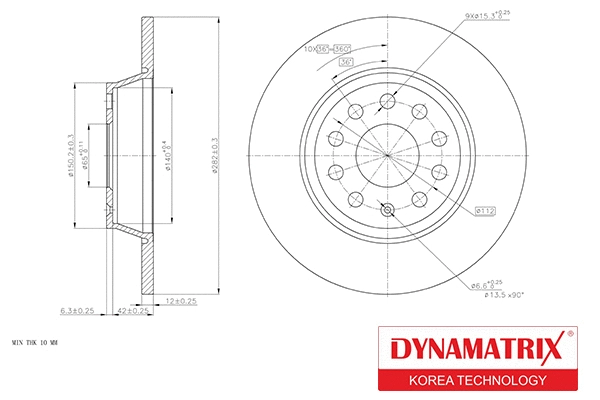 Brake Disc (DBD1306)