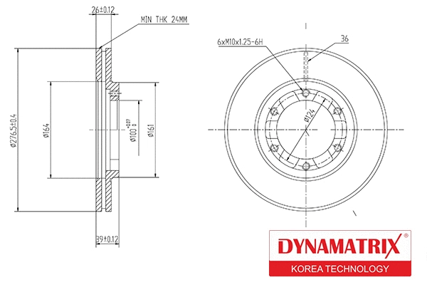 Brake Disc (DBD464)