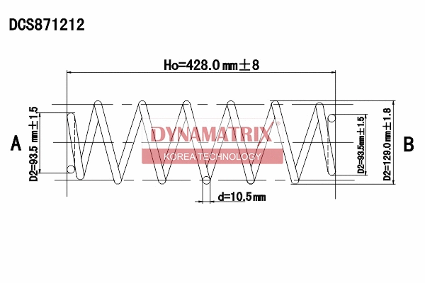 Suspension Spring (DCS871212)