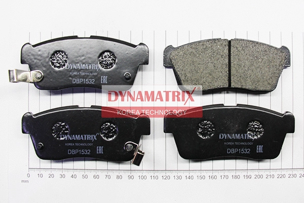 Brake Pad Set, disc brake (DBP1532)