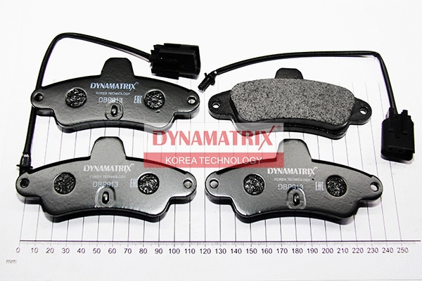 Brake Pad Set, disc brake (DBP913)