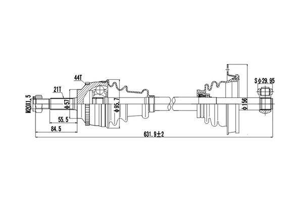 Drive Shaft (DDS250401)