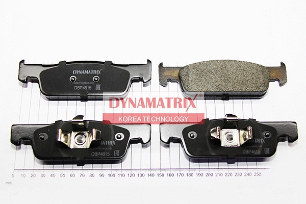 Brake Pad Set, disc brake (DBP4615)