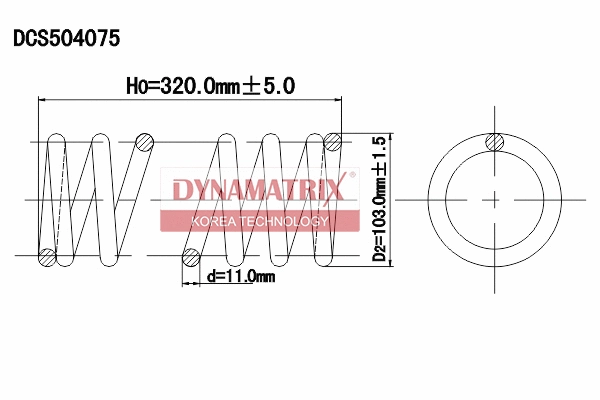 Suspension Spring (DCS504075)