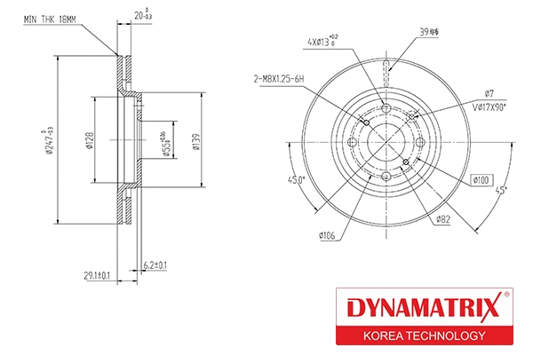 Brake Disc (DBD1527)