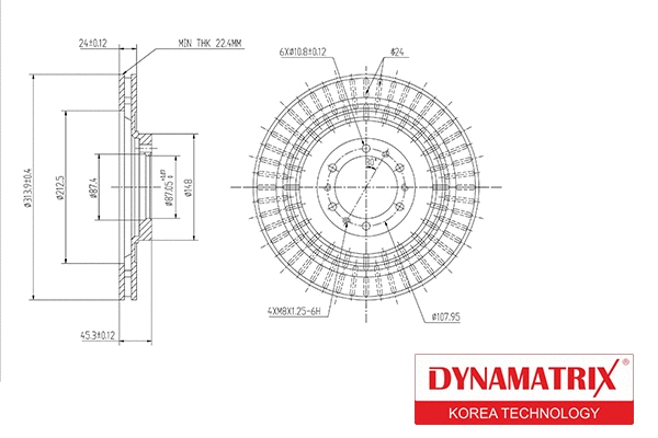 Brake Disc (DBD1212)