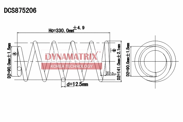 Suspension Spring (DCS875206)