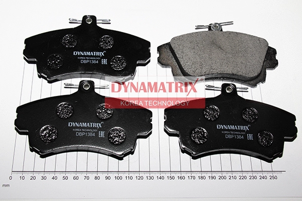 Brake Pad Set, disc brake (DBP1384)
