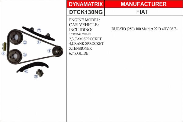Timing Chain Kit (DTCK130NG)