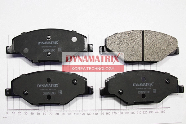 Brake Pad Set, disc brake (DBP4590)