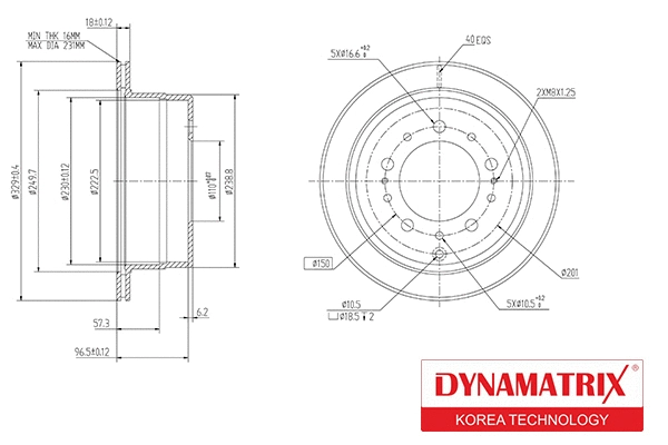 Brake Disc (DBD1597)