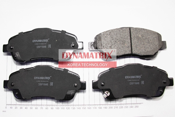 Brake Pad Set, disc brake (DBP1648)