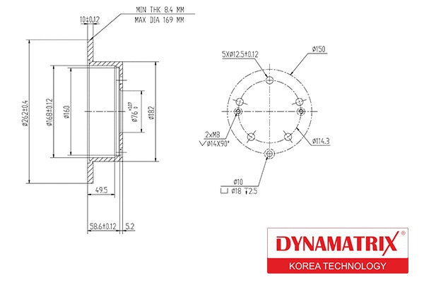 Brake Disc (DBD1945)