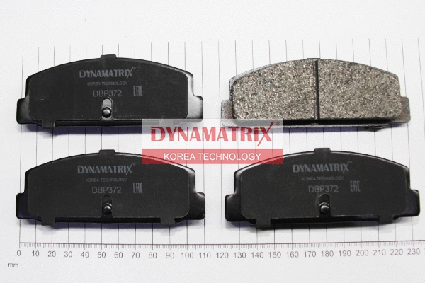 Brake Pad Set, disc brake (DBP372)