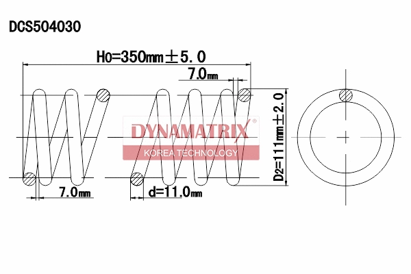 Suspension Spring (DCS504030)