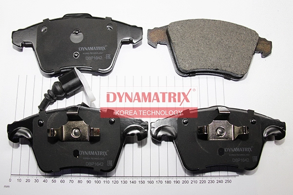 Brake Pad Set, disc brake (DBP1642)