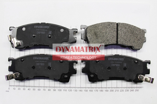 Brake Pad Set, disc brake (DBP950)