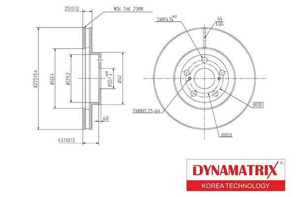 Brake Disc (DBD1484)
