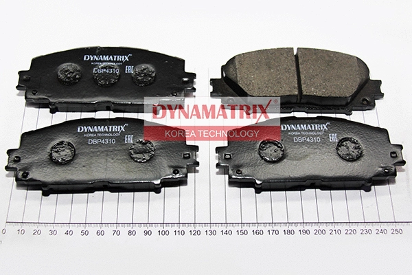 Brake Pad Set, disc brake (DBP4310)